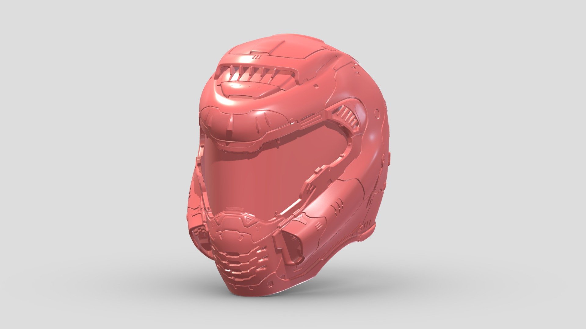 Doom Eternal Slayer Helmet 3D Print 3d model