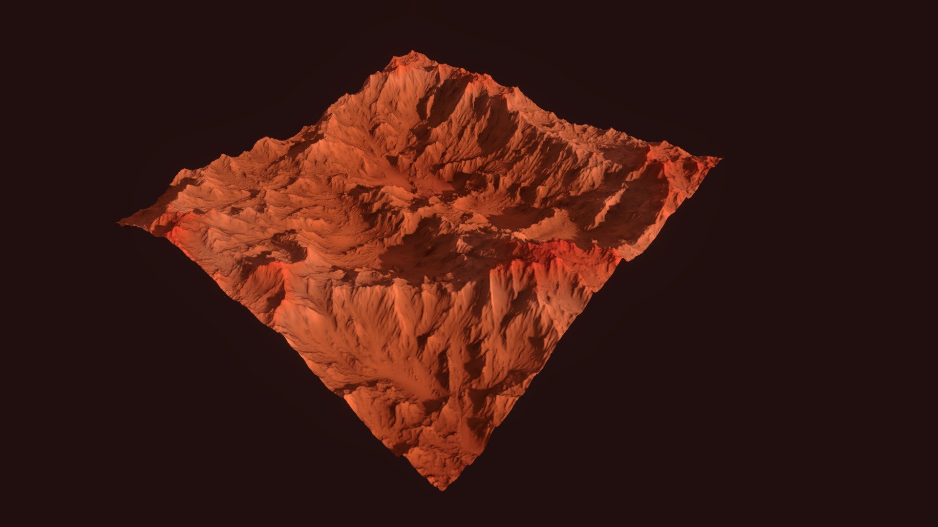 Terrain 039 3d model