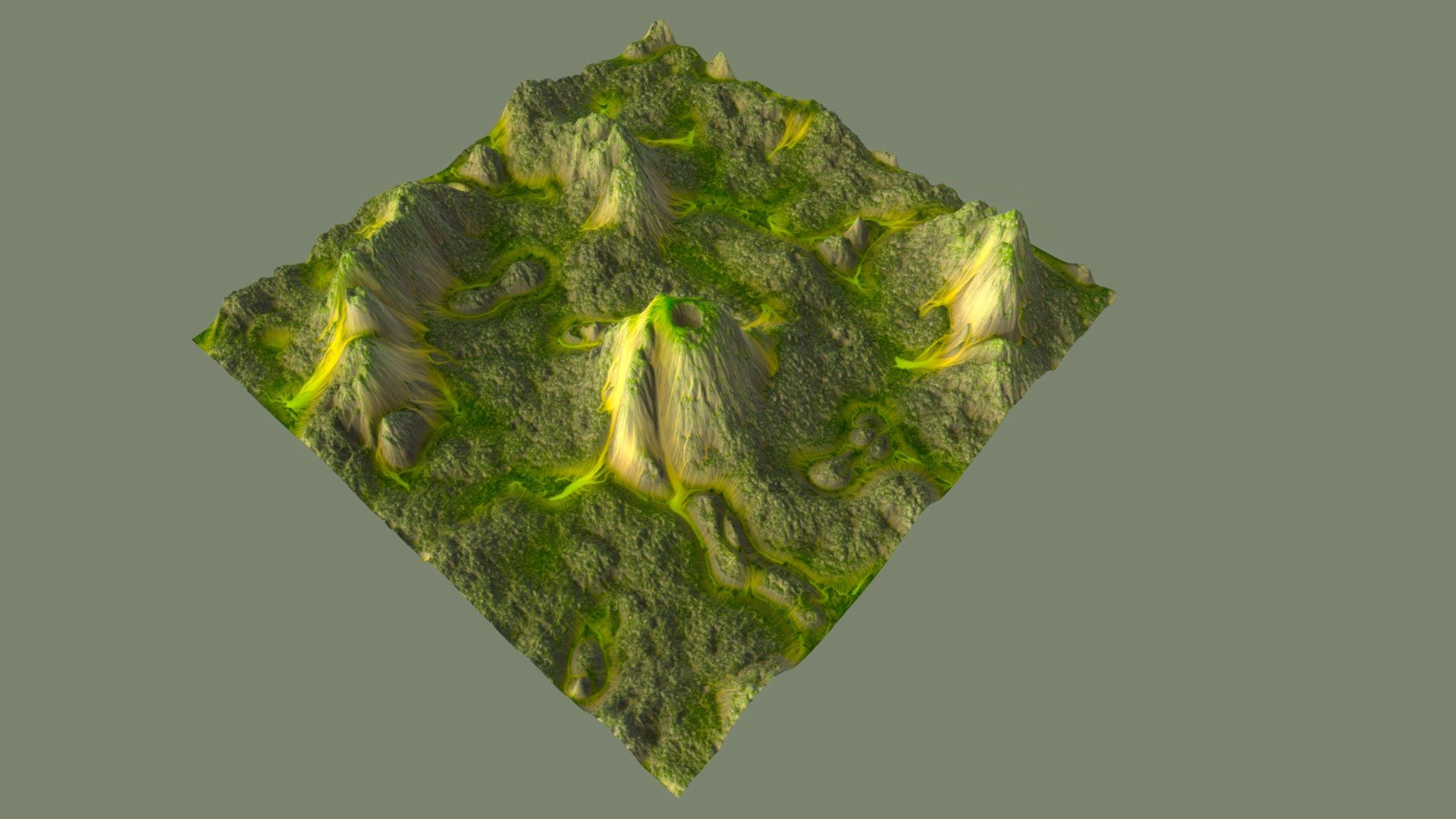 Terrain 027 3d model