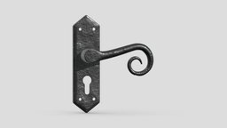 Frelan Royal Black Antique Handle