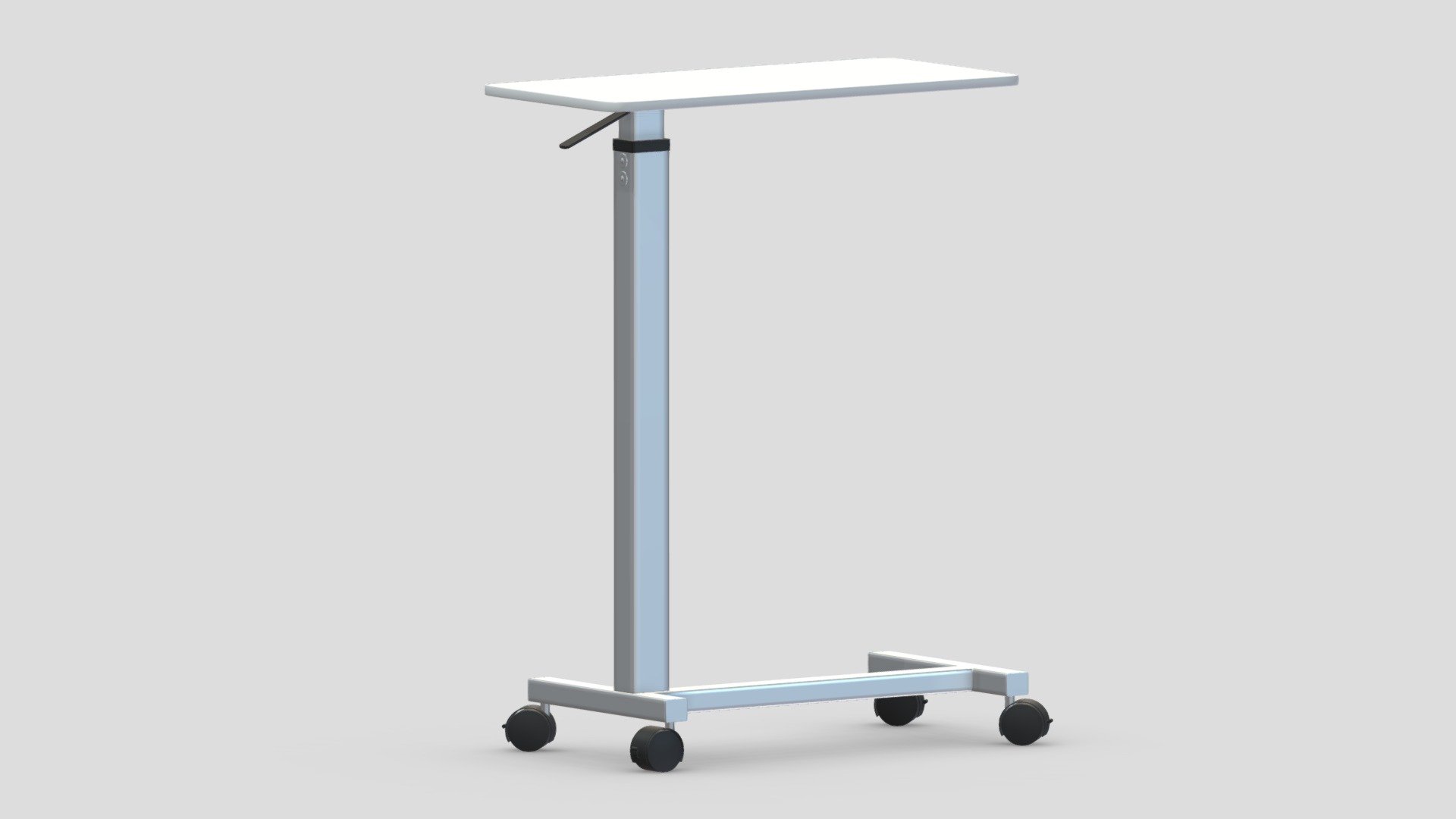 Medical Beside Table 3d model