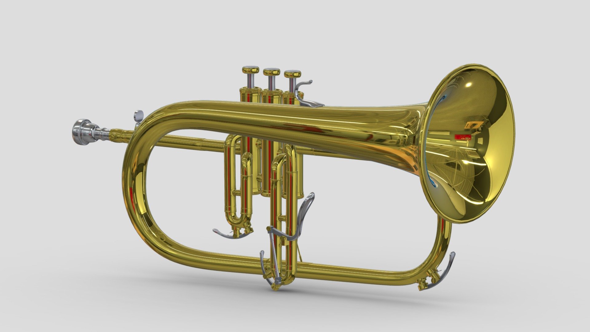 Flugelhorn 3d model