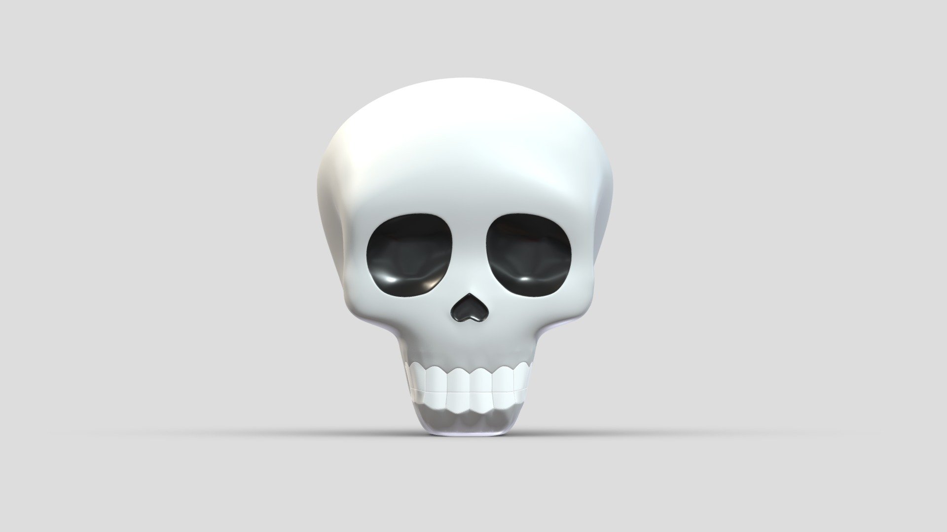 Apple Skull 3d model