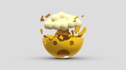 Apple Exploding Head