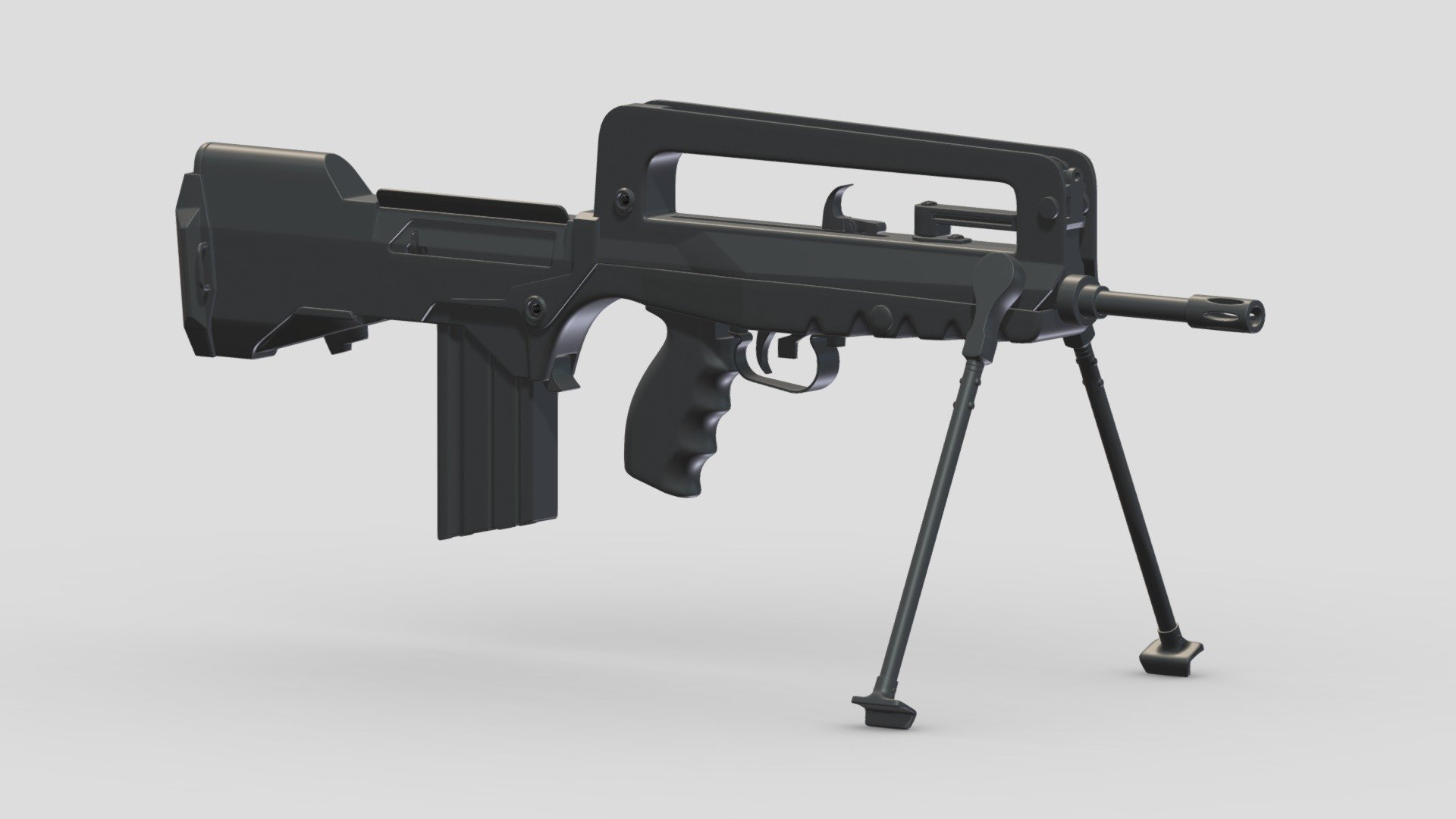 FAMAS 3d model