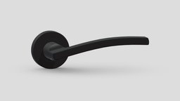 Frelan Hardware Noir Door Handle Matt Black