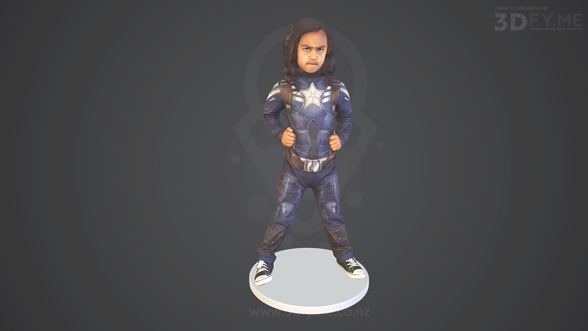 Little Space Warrior 3d model