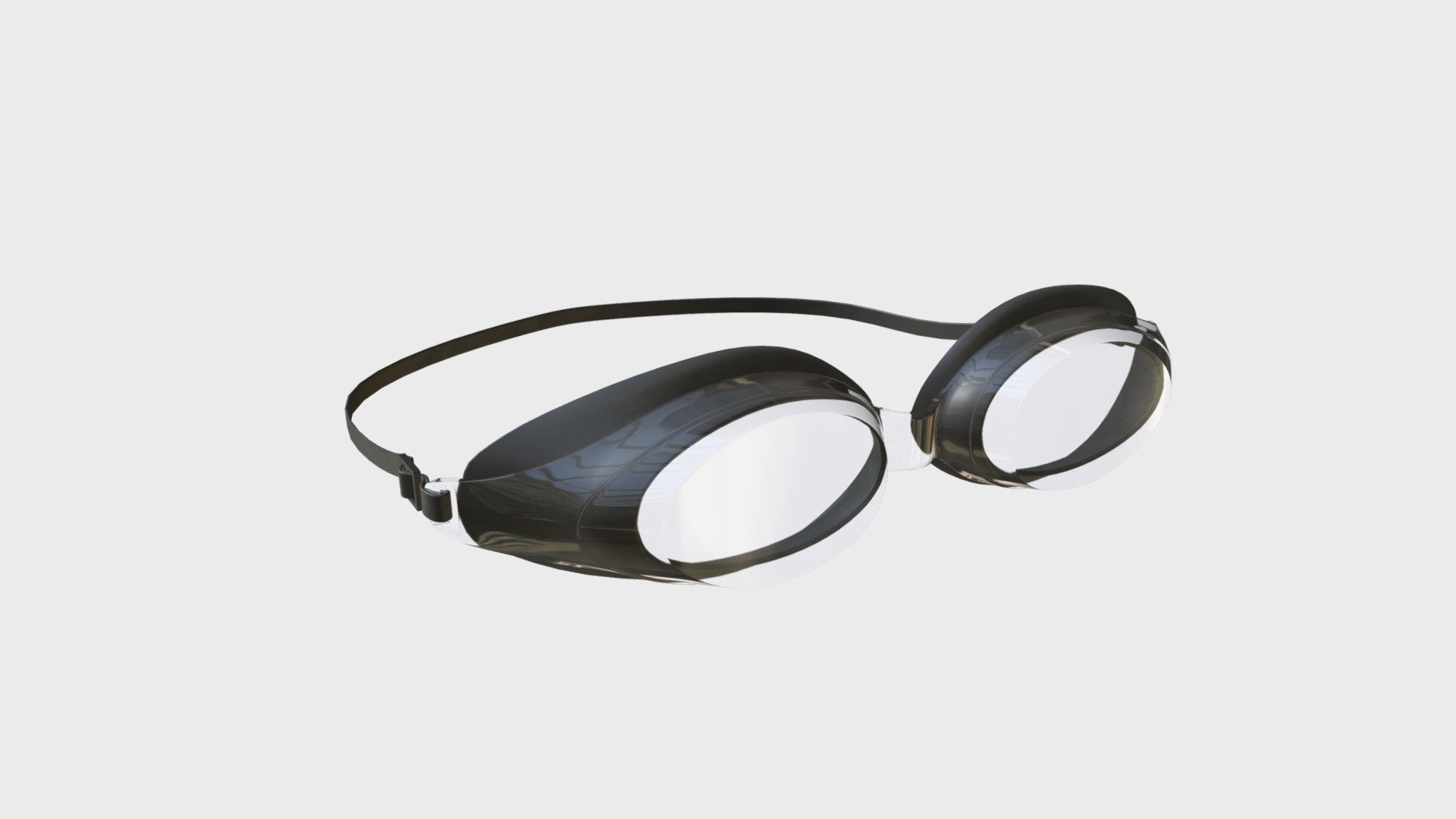 Swim goggles 3d model