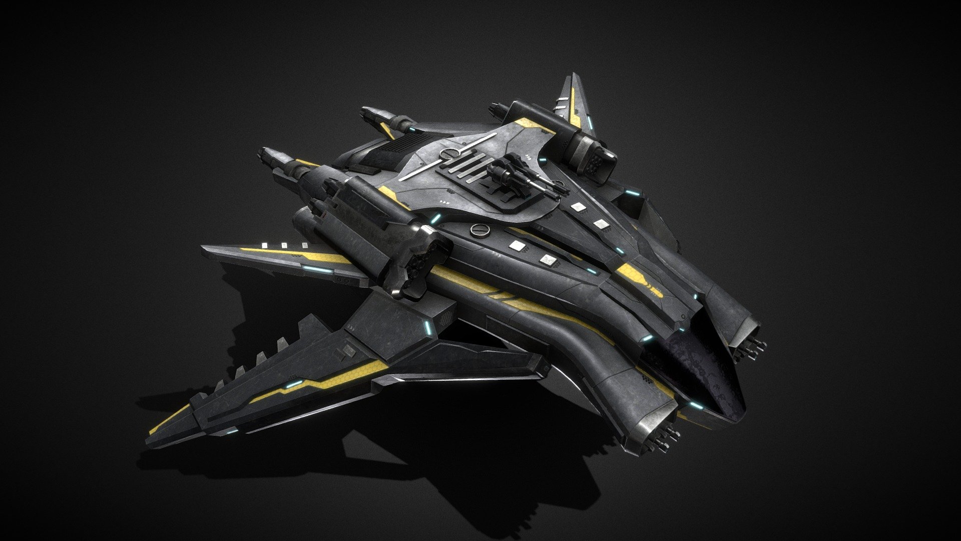 Spaceship 3d model