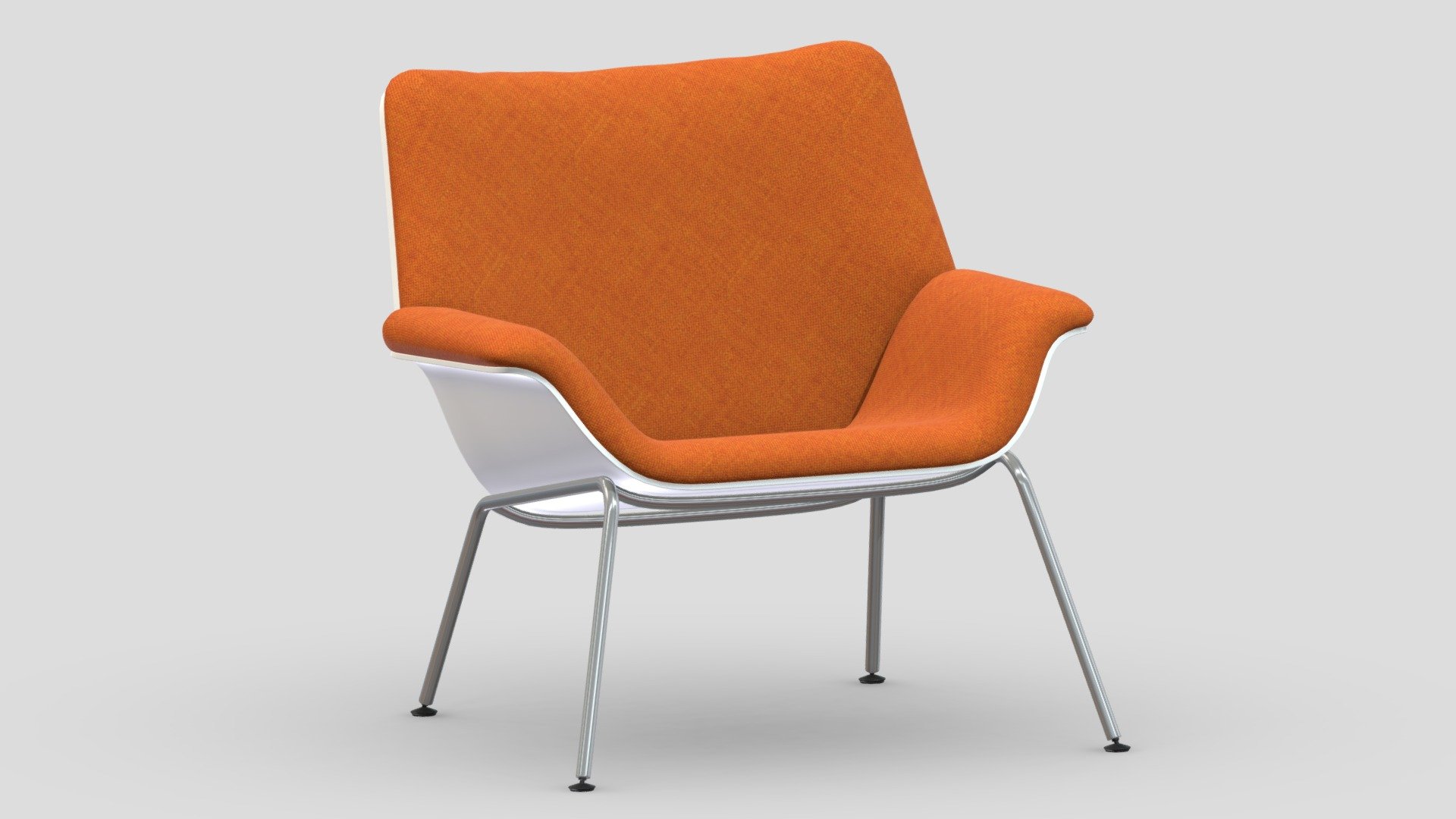 Herman Miller Swoop Lounge Chair 3d model