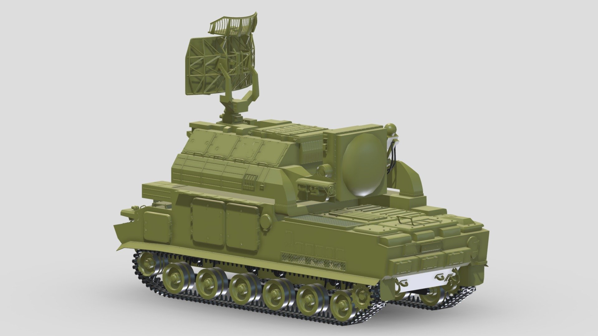 9K330 Tor ( SA-15 Gauntlet ) 3d model