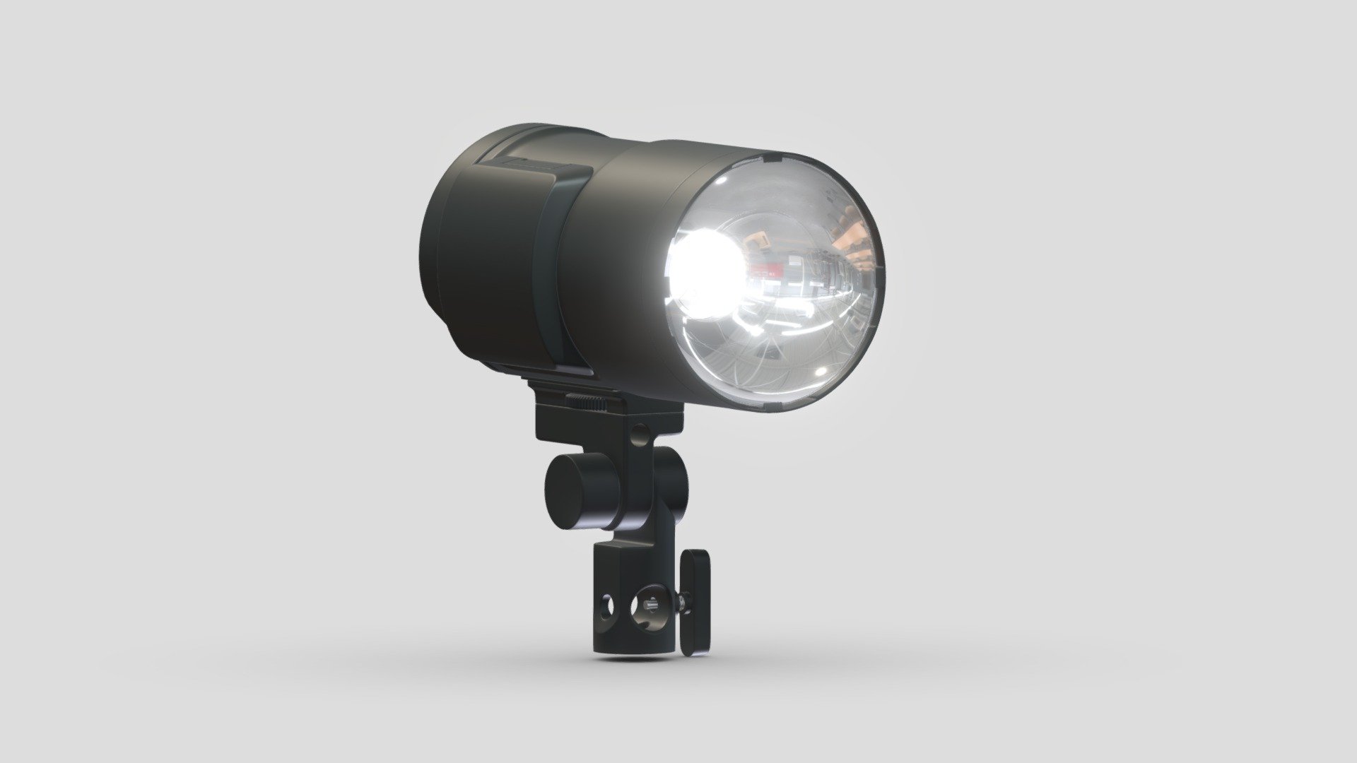 Camera Flash Head 3d model