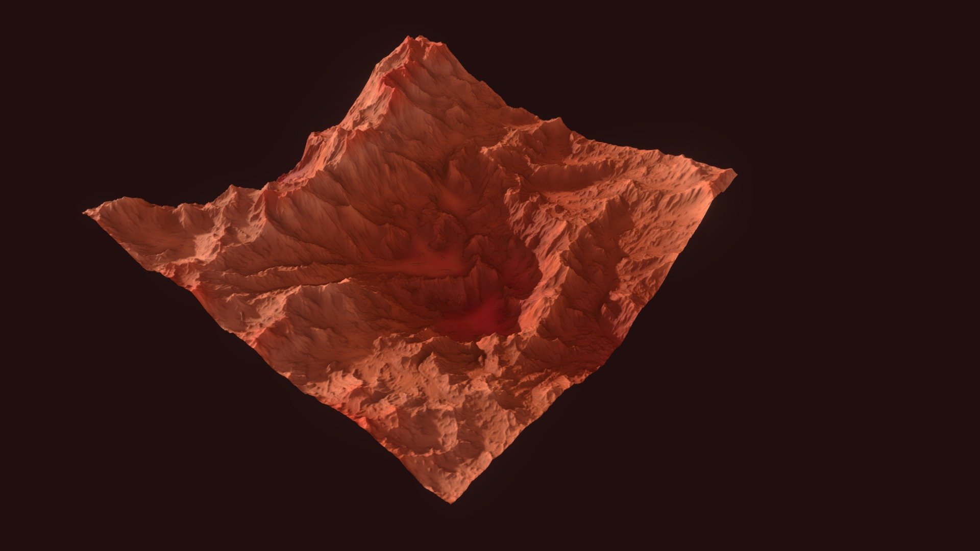 Terrain 036 3d model