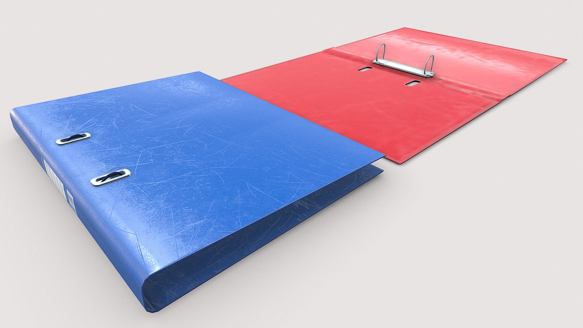 Ring binders 3d model