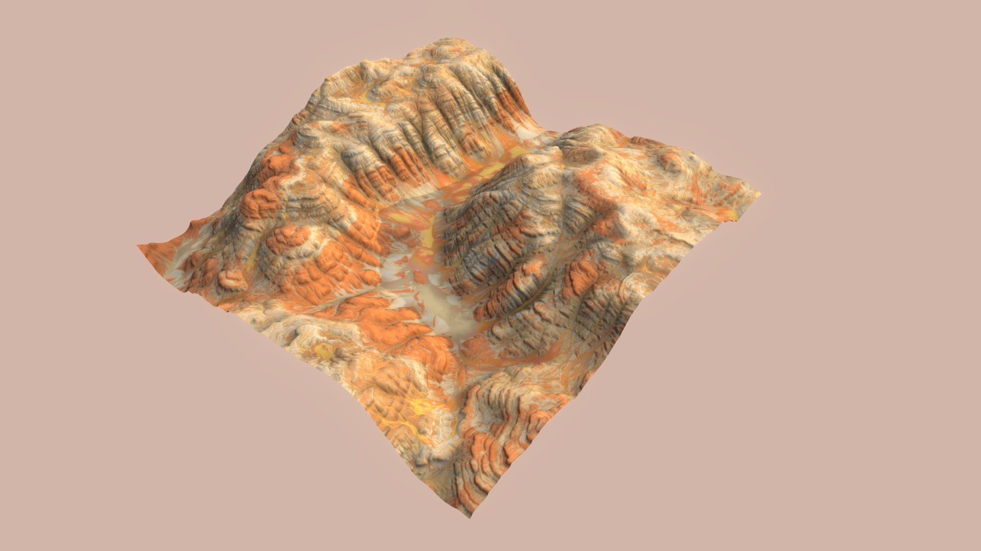 Terrain 014 3d model