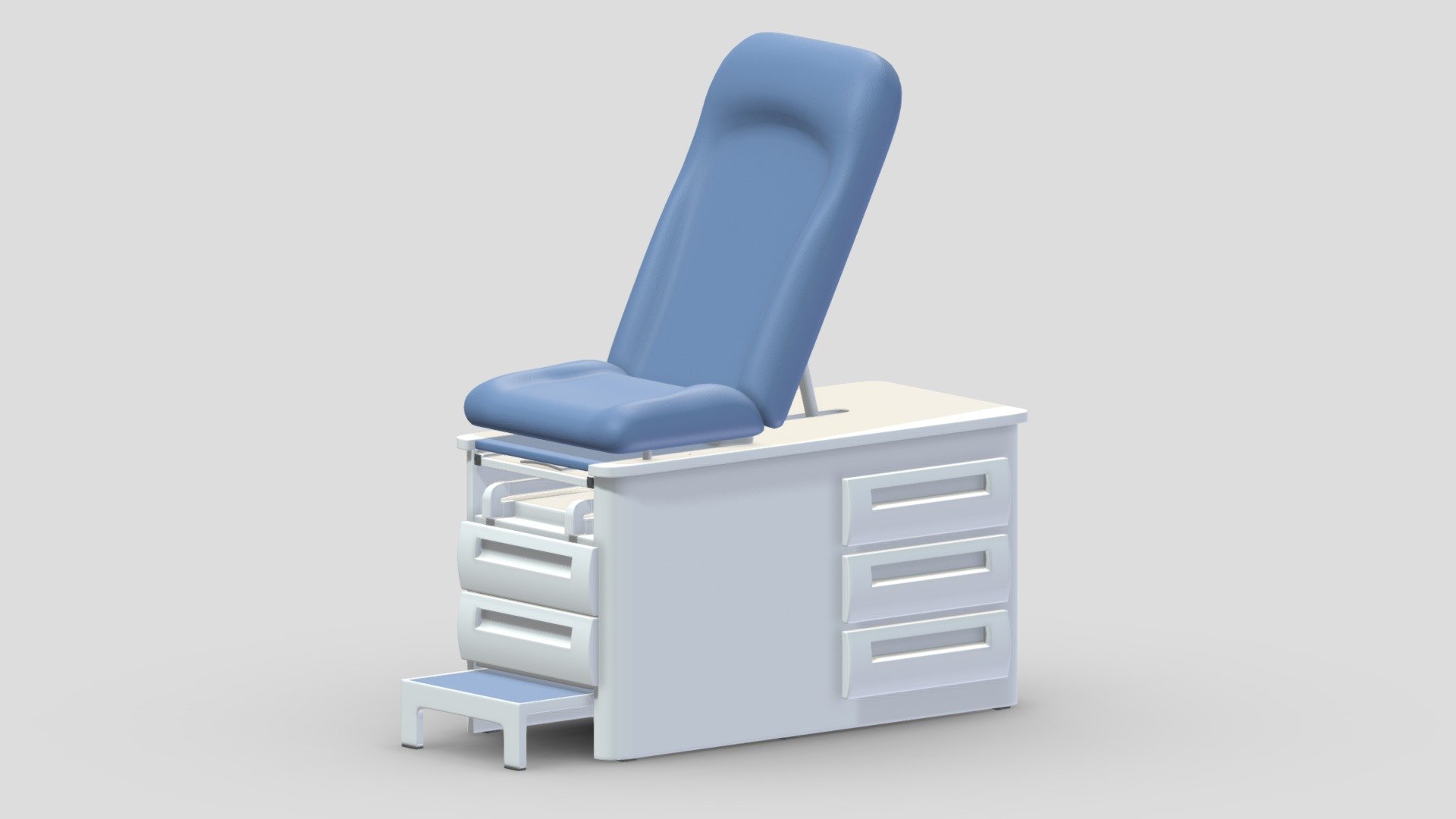 Medical Exam Table 3d model