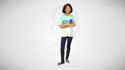 Lovely Tara (Low Poly 3D-Scan) / 3D-print