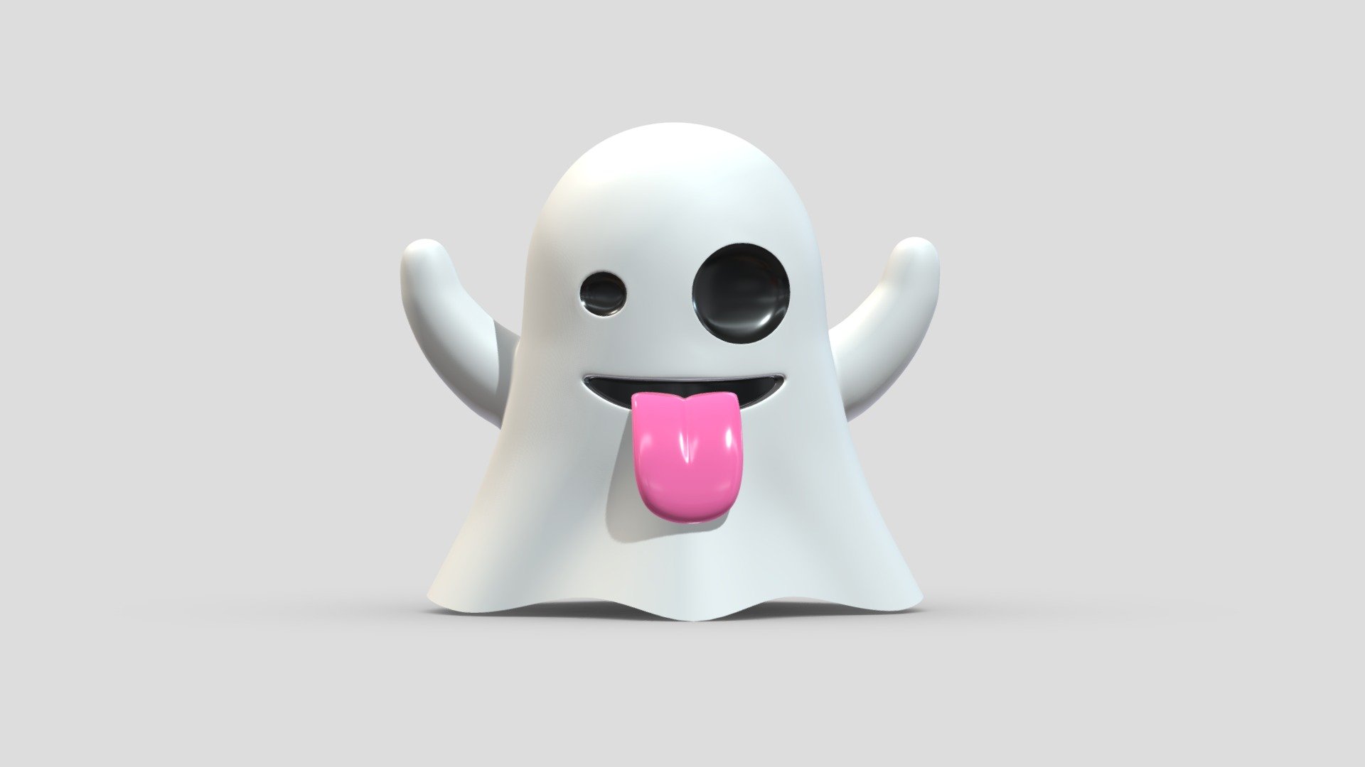 Apple Ghost 3d model