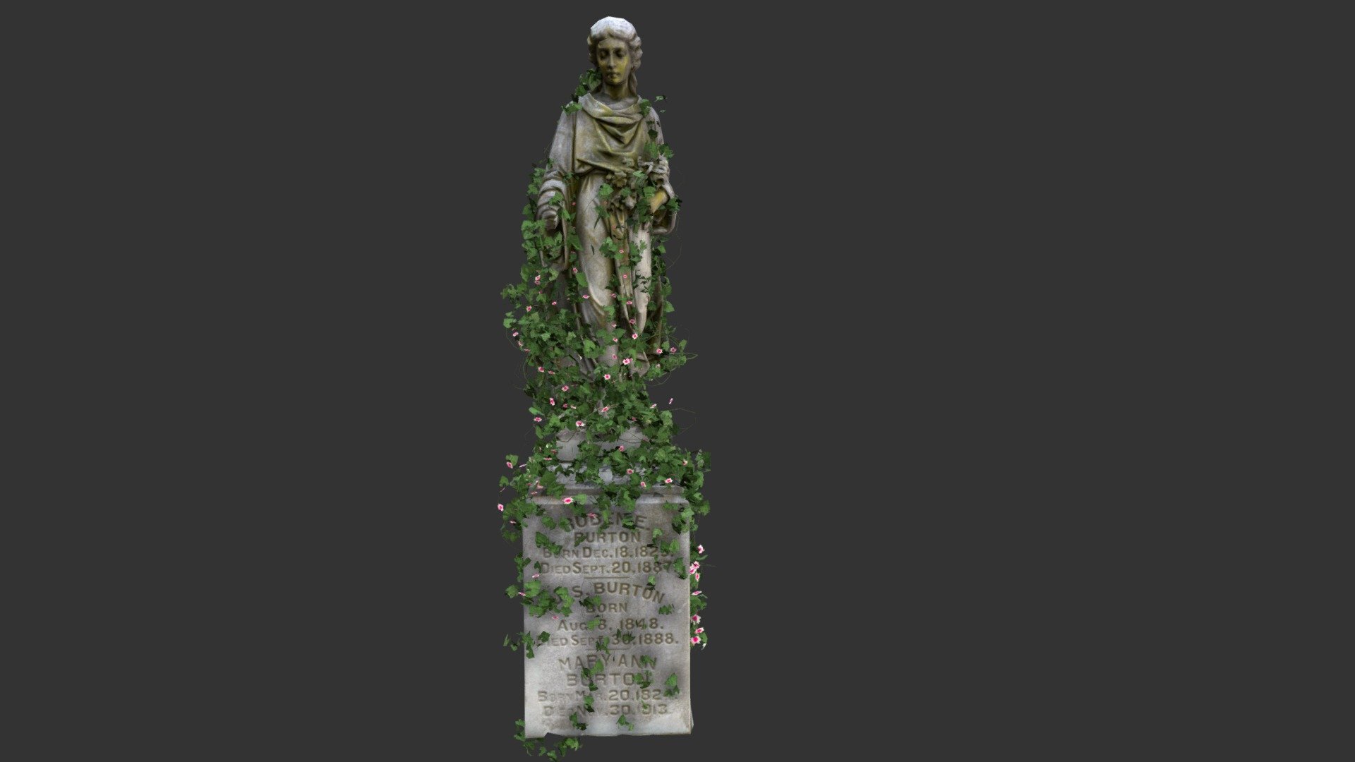 Statue 010 3d model