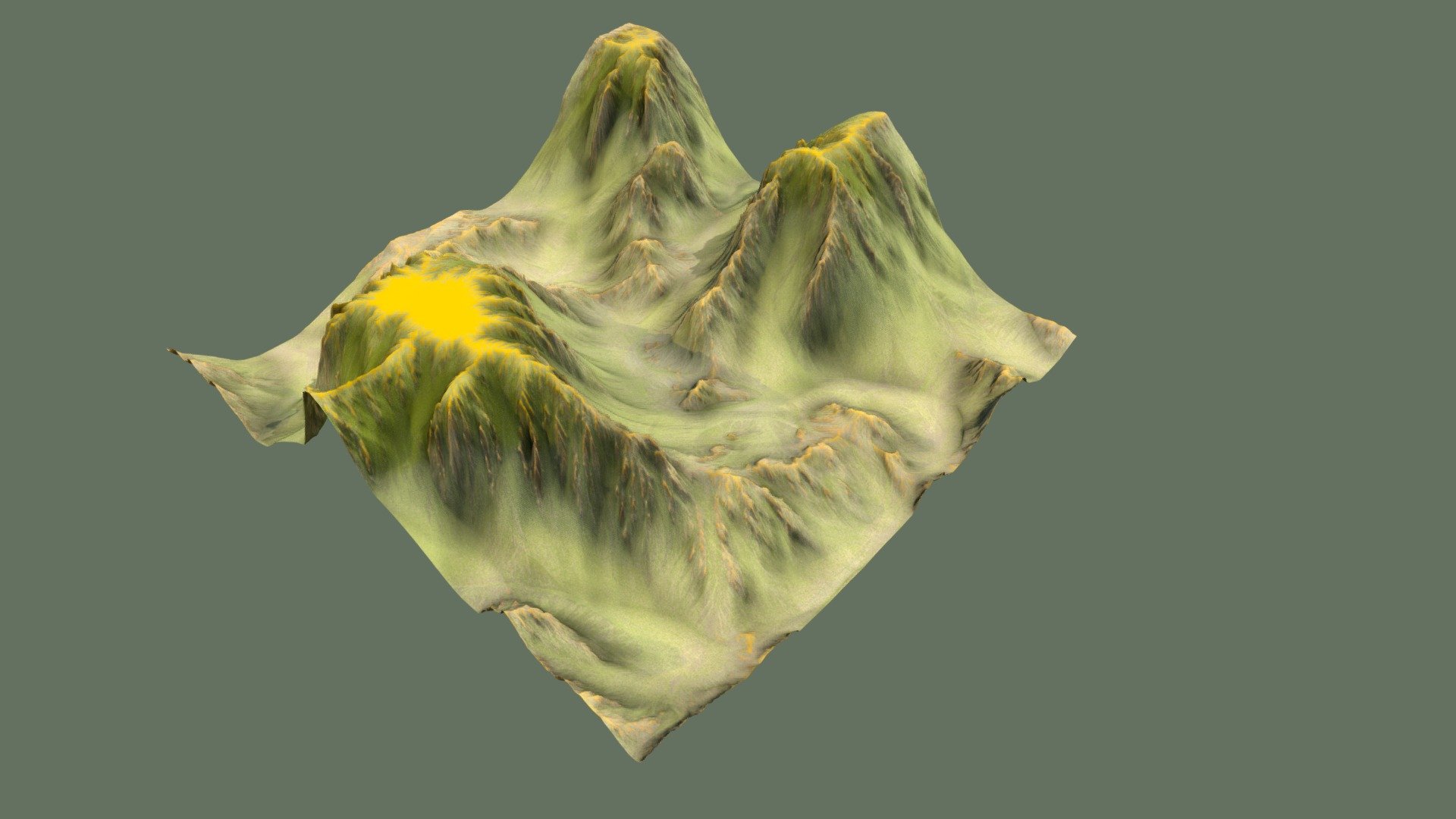 Terrain 019 3d model