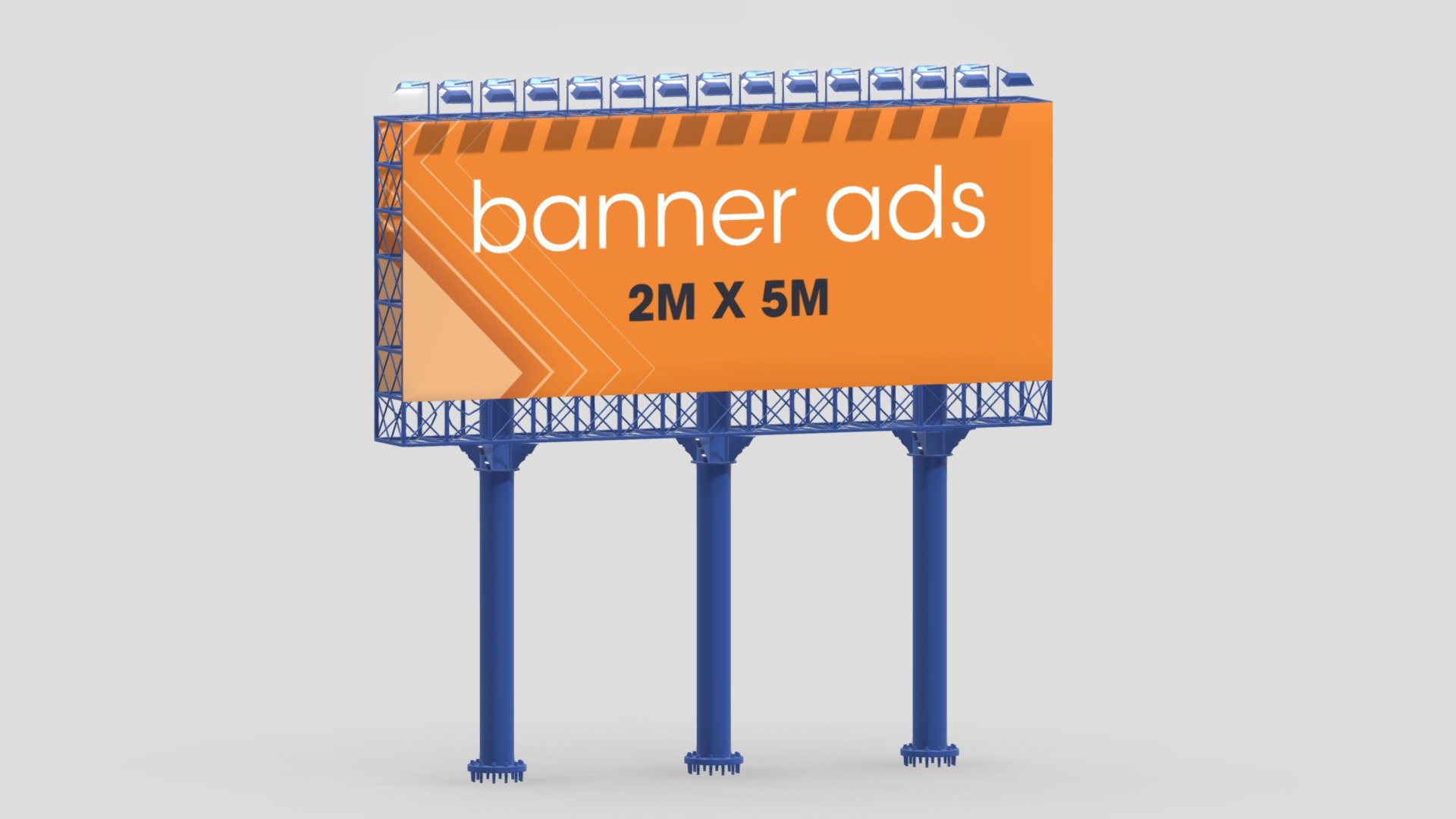 Billboard 2 3d model