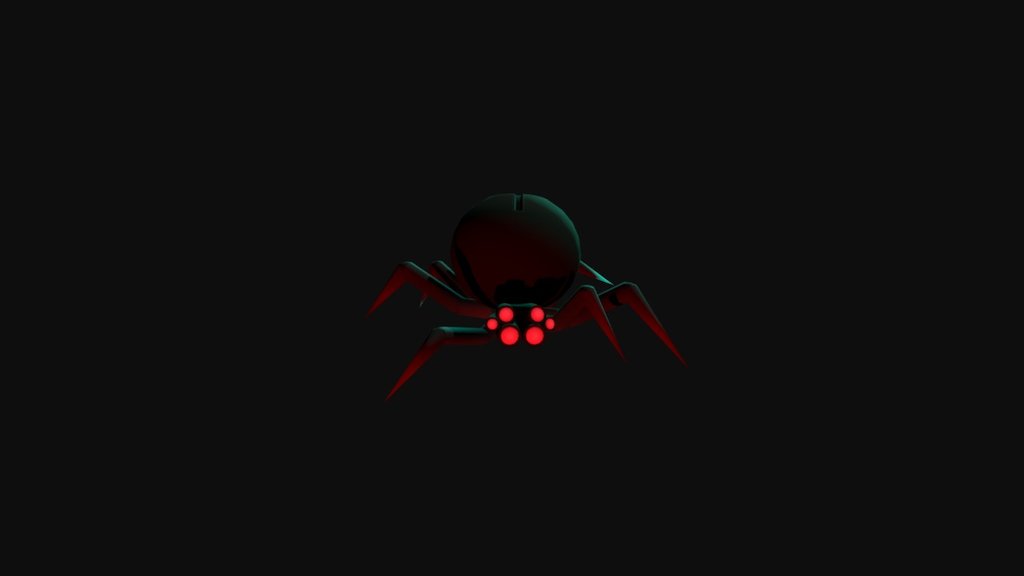 Spider-Bomb Robot Monster 3d model