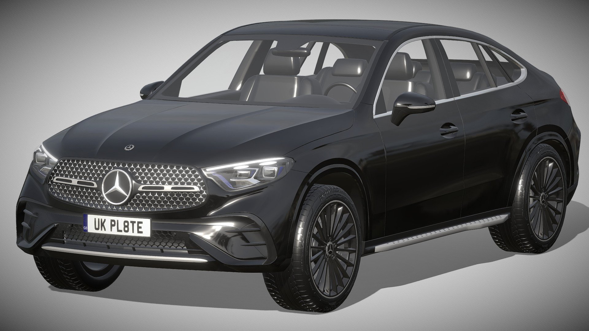 Mercedes-Benz GLC Coupe 2023 3d model