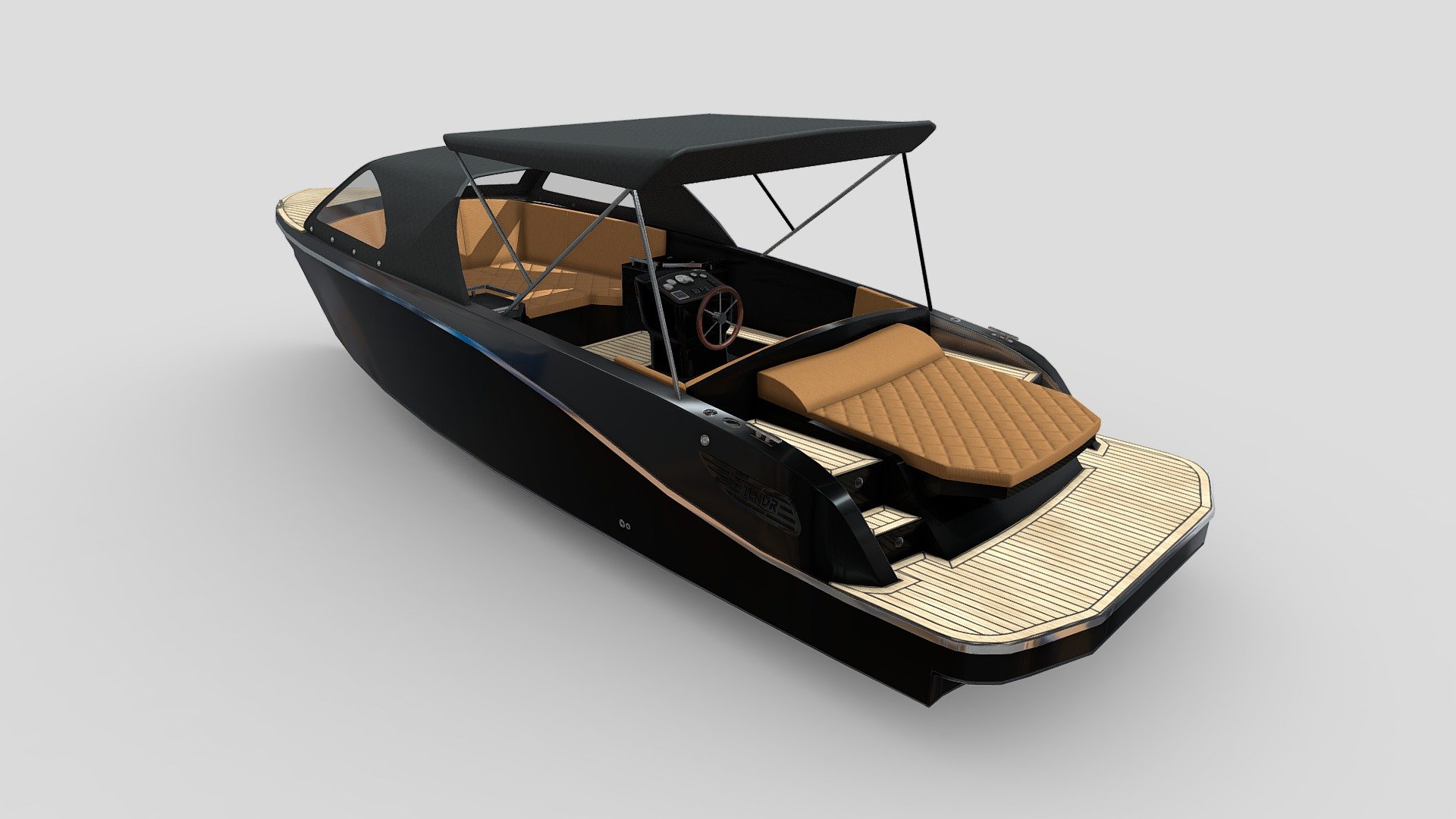 Yacht 3d model