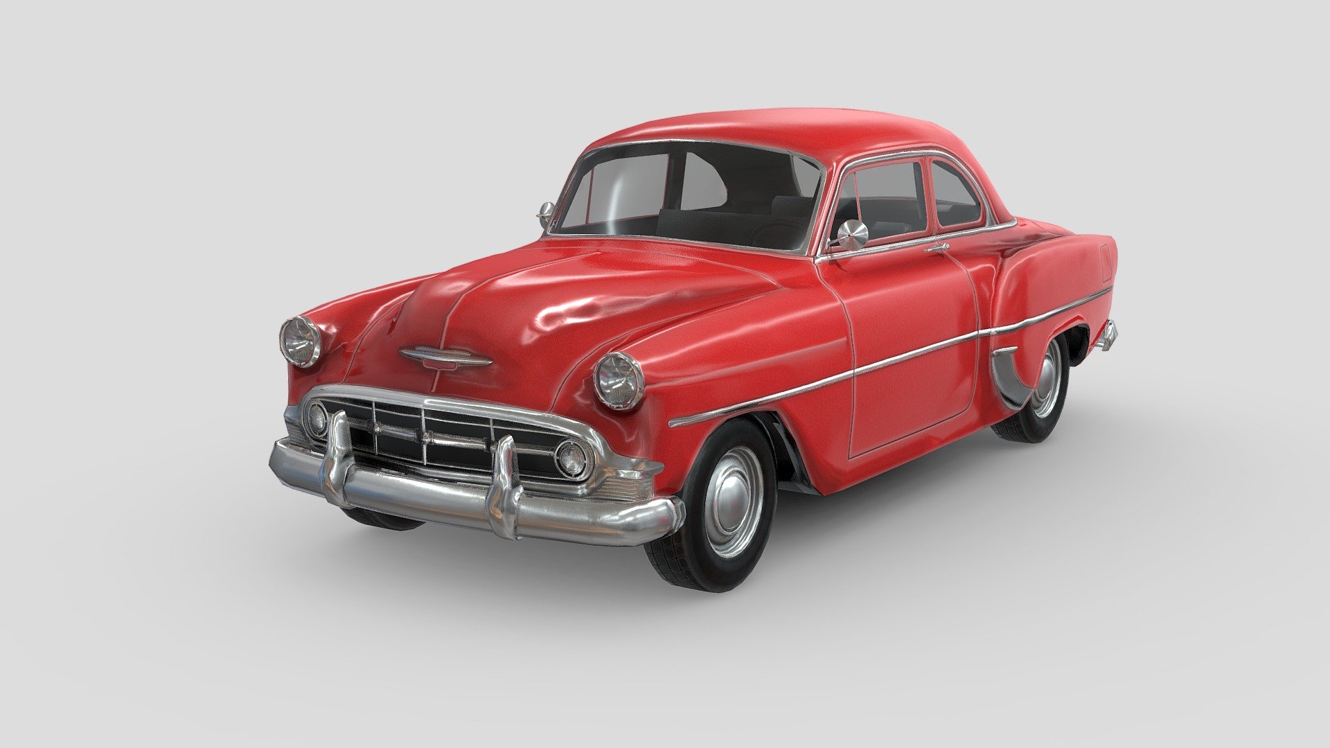 Chevrolet Club Coupe 1953 3d model