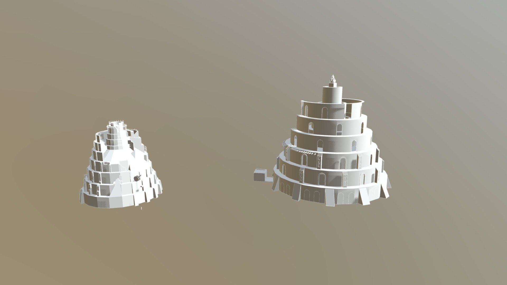 Tower of Babel 3d model