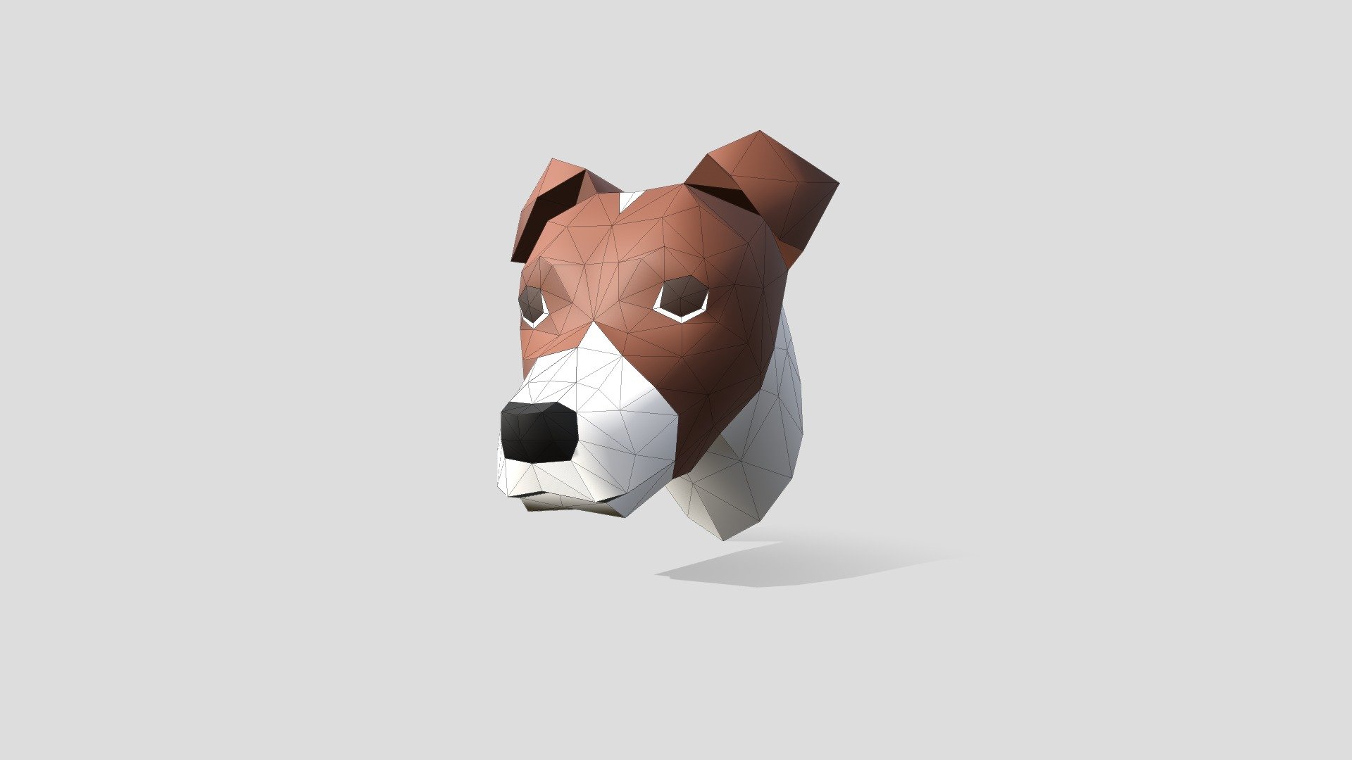 Cachorro Mixto 3d model