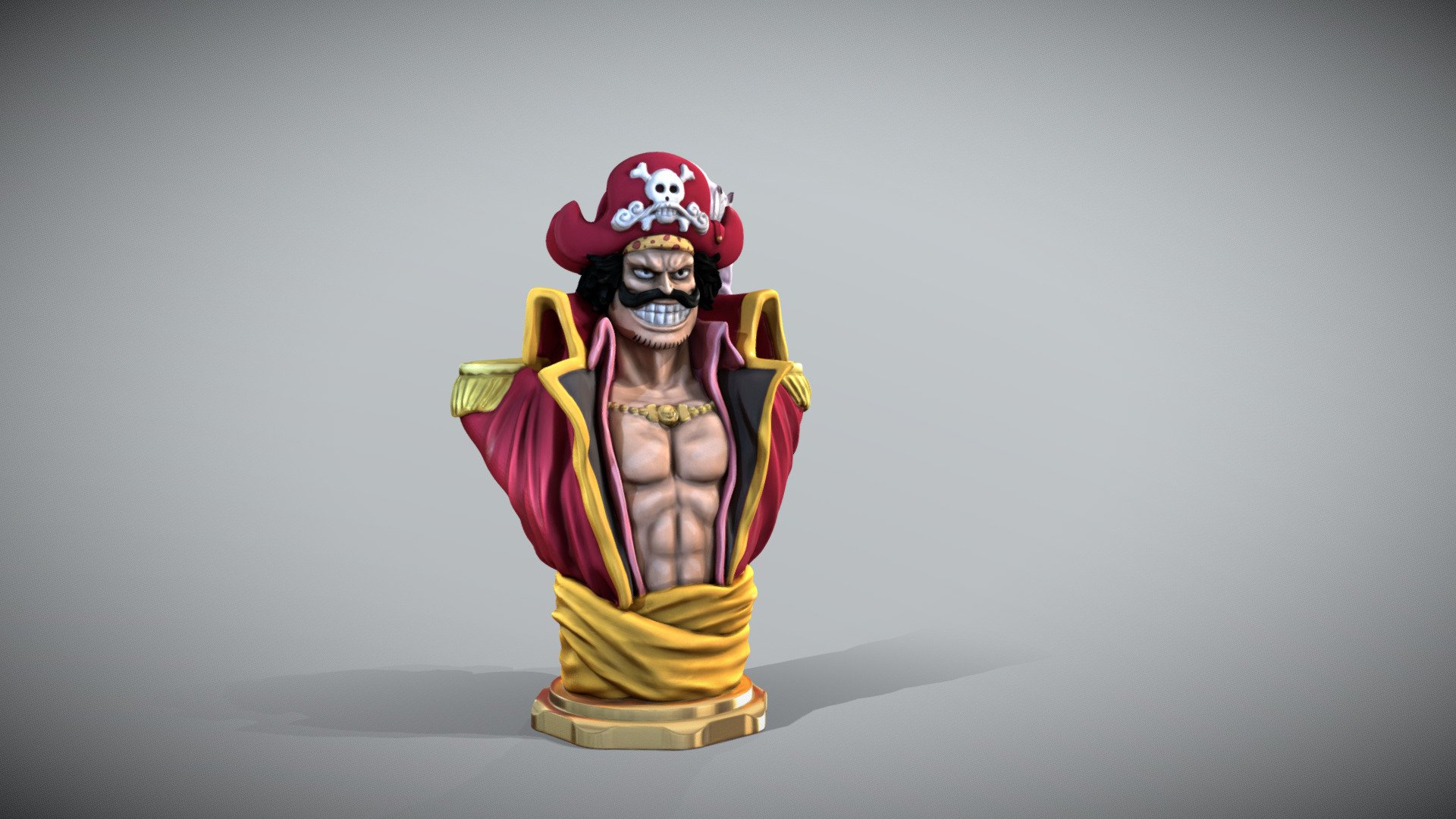 Roger Gold 3d model