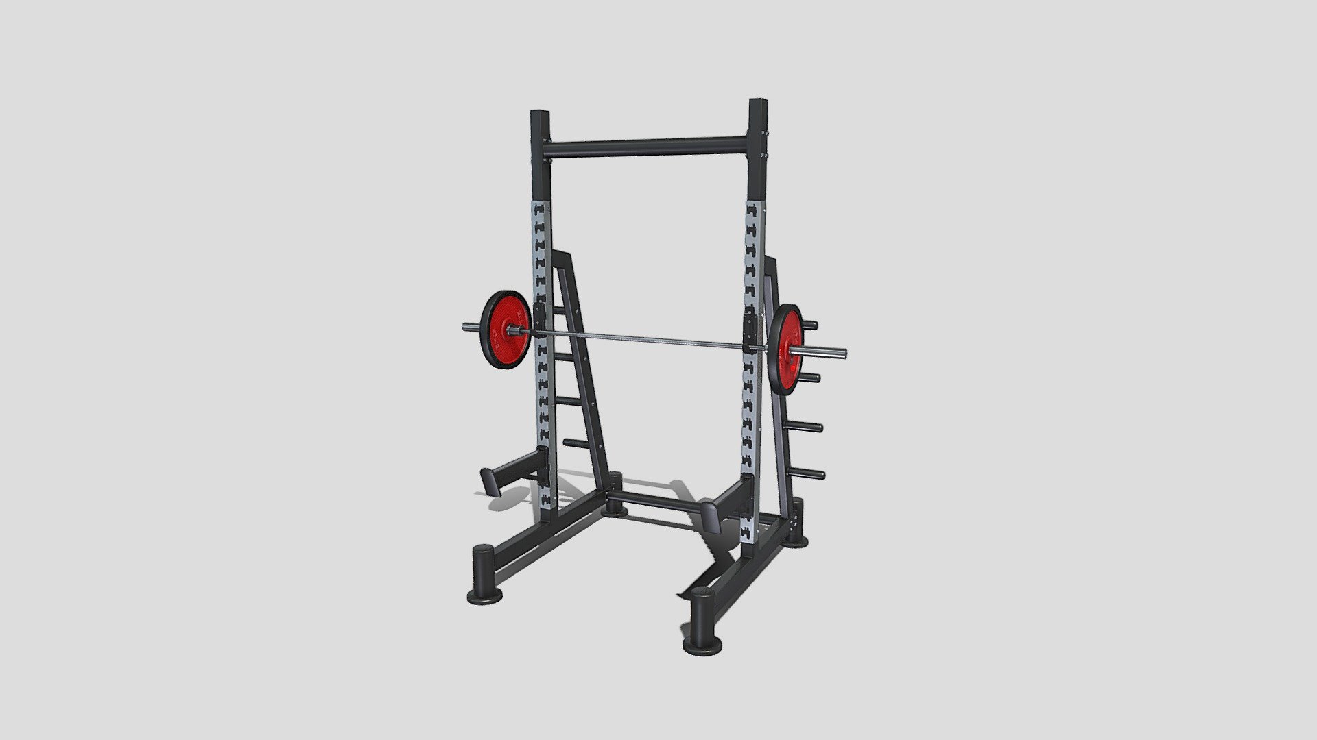 Squat rack 3d model