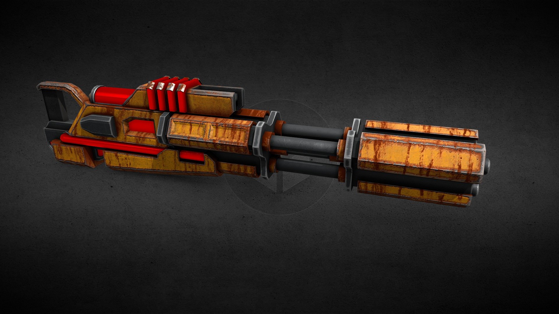 Scifi Gun 3d model