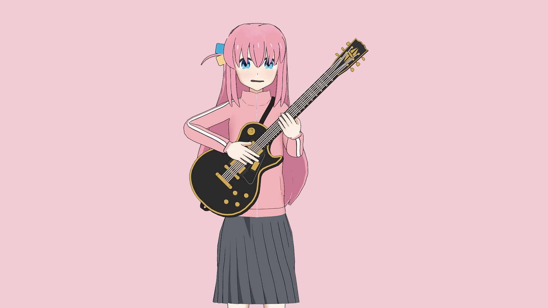 Bocchi the Rock! 3d model