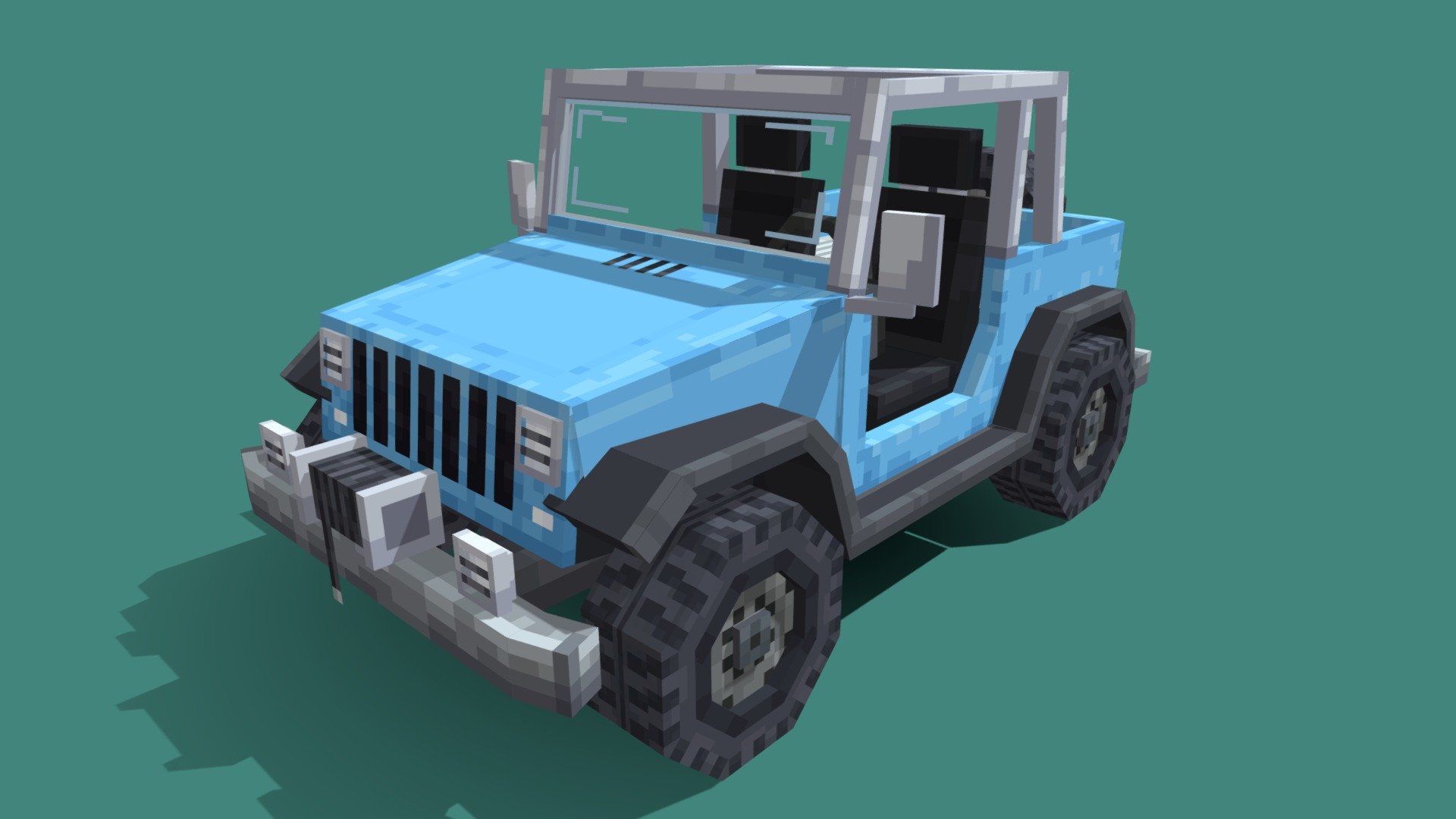 JEEP WRANGLER 3d model