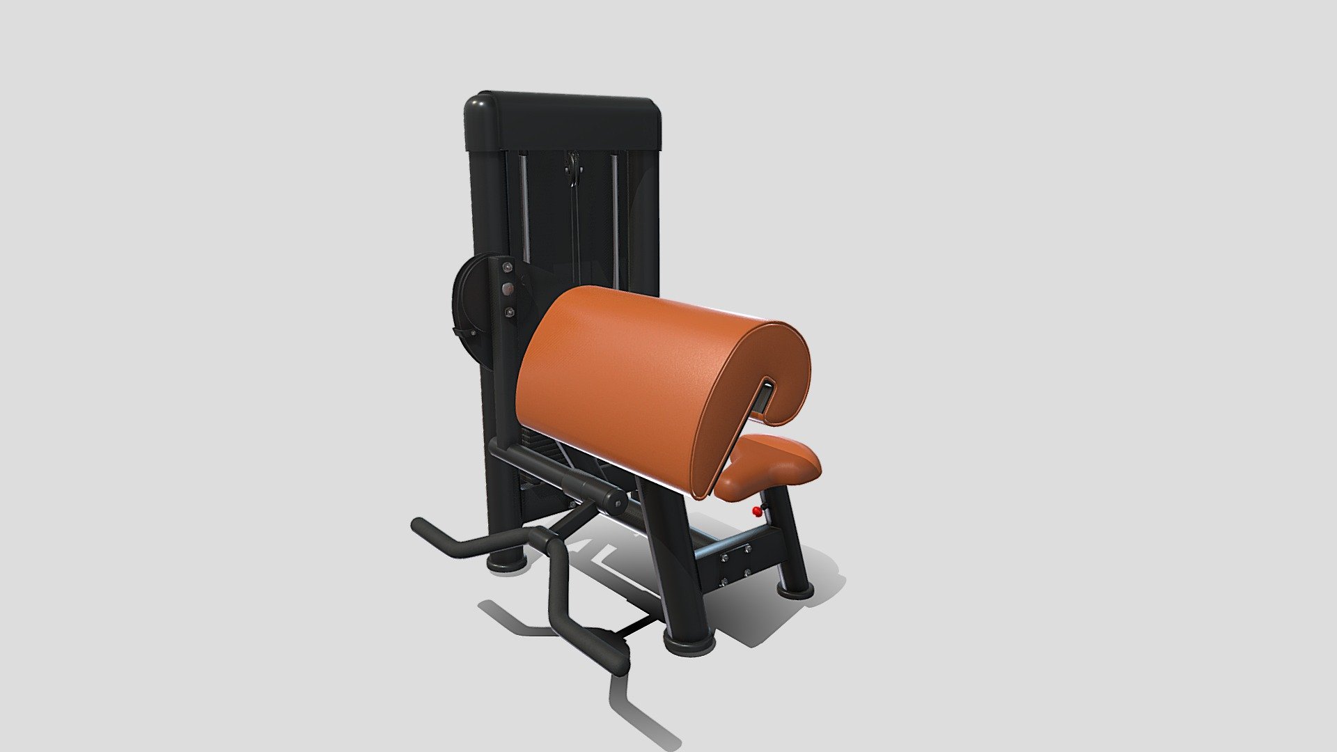 Curl machine 3d model