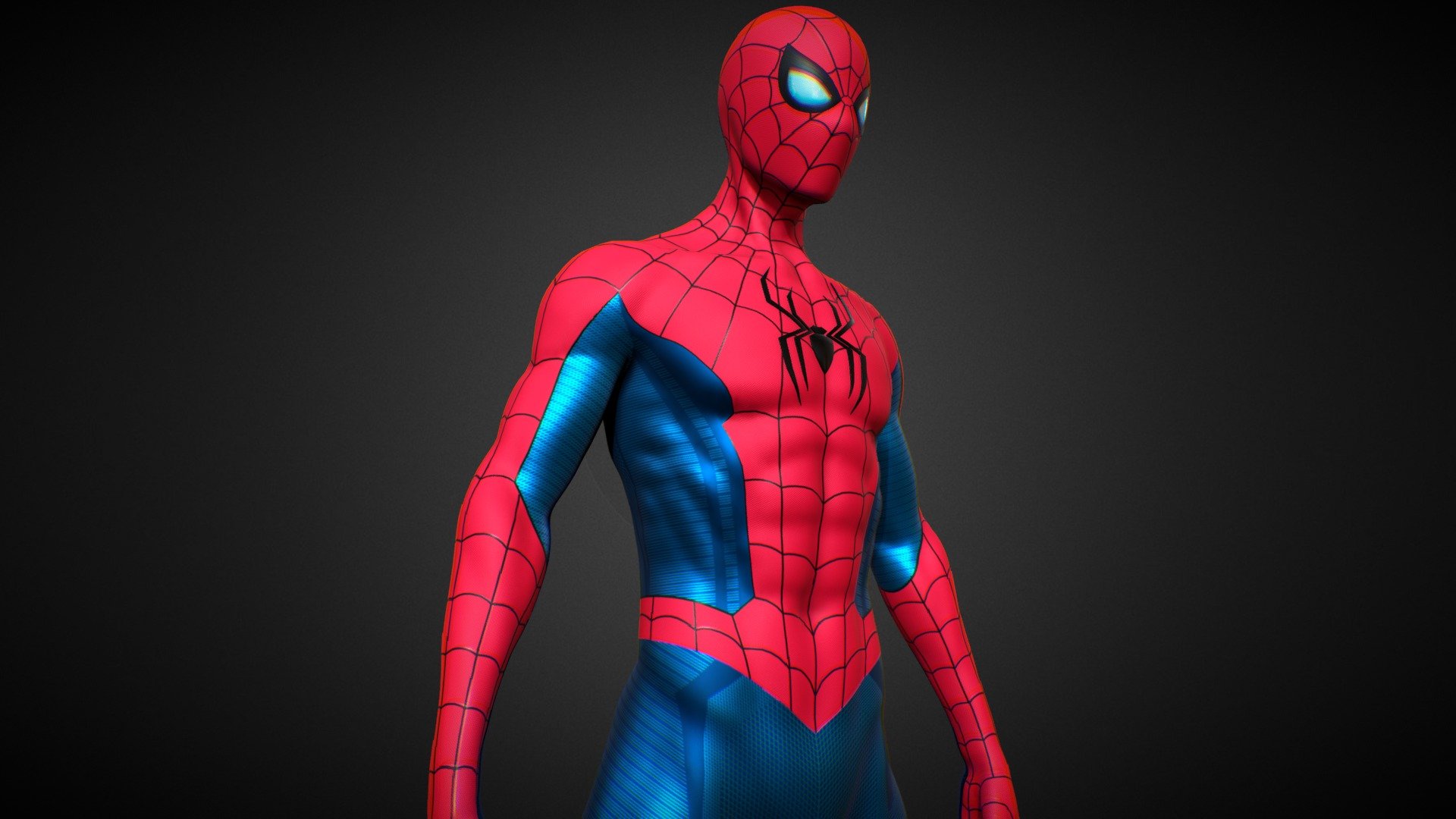 Spider-man No Way Home Final Suit 2 3d model