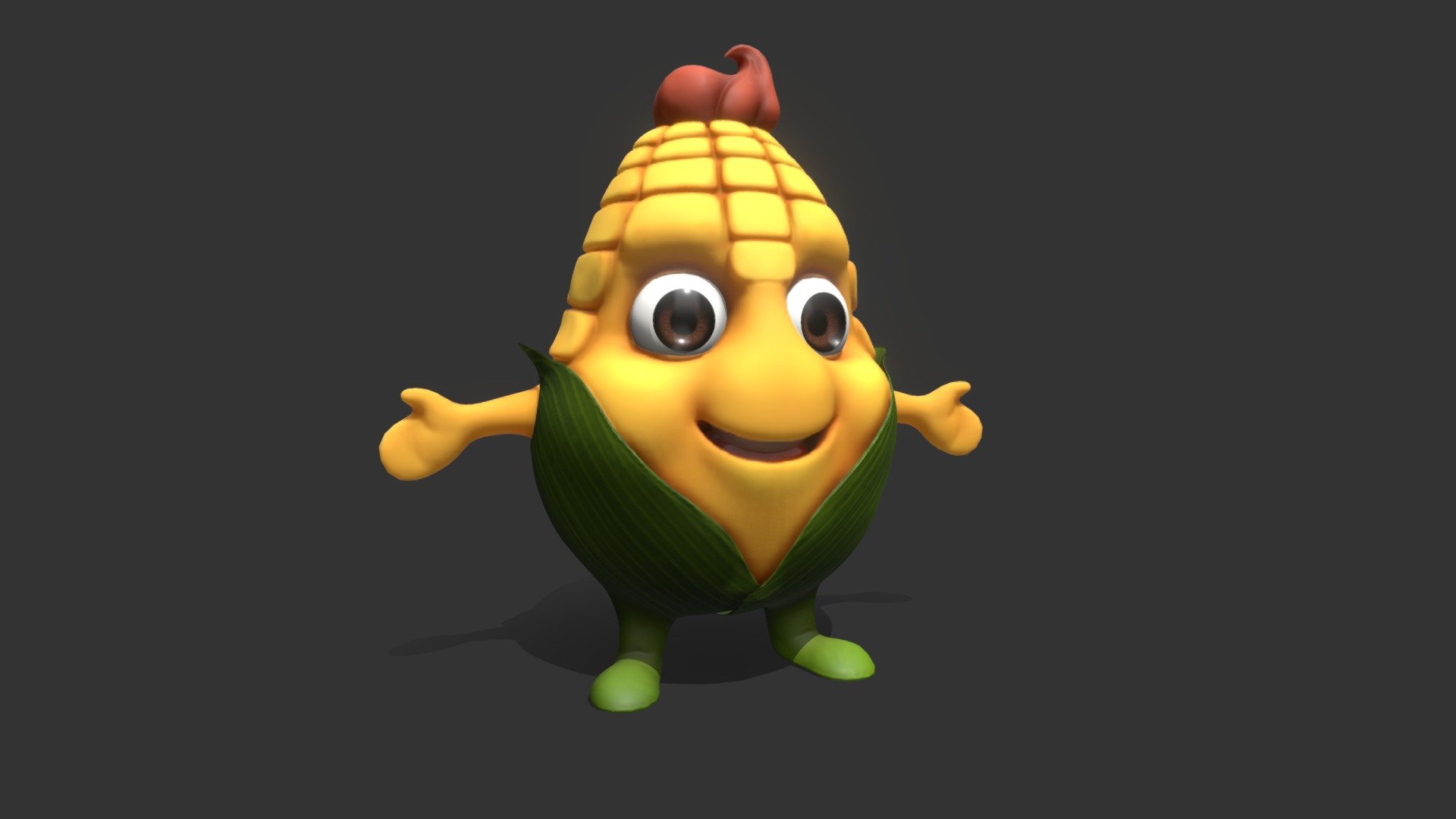 Corny 3d model