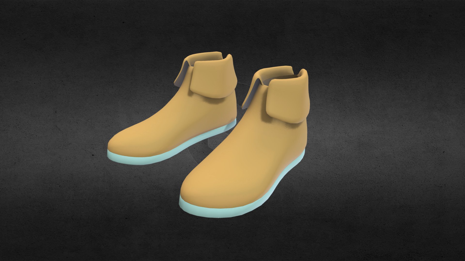 Adventurers Shoes 3d model