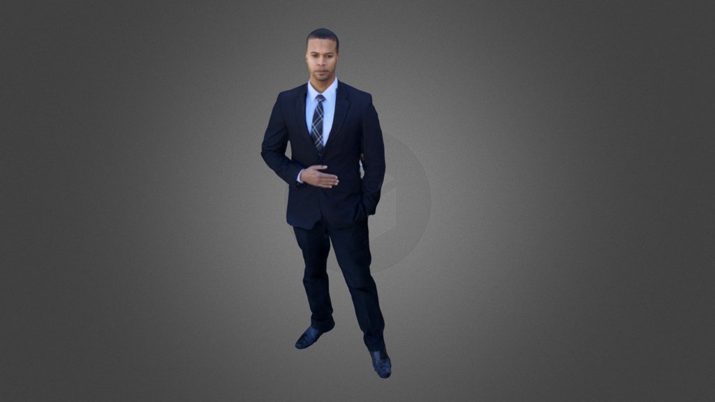 Mr Ellis Business Suit 3d model