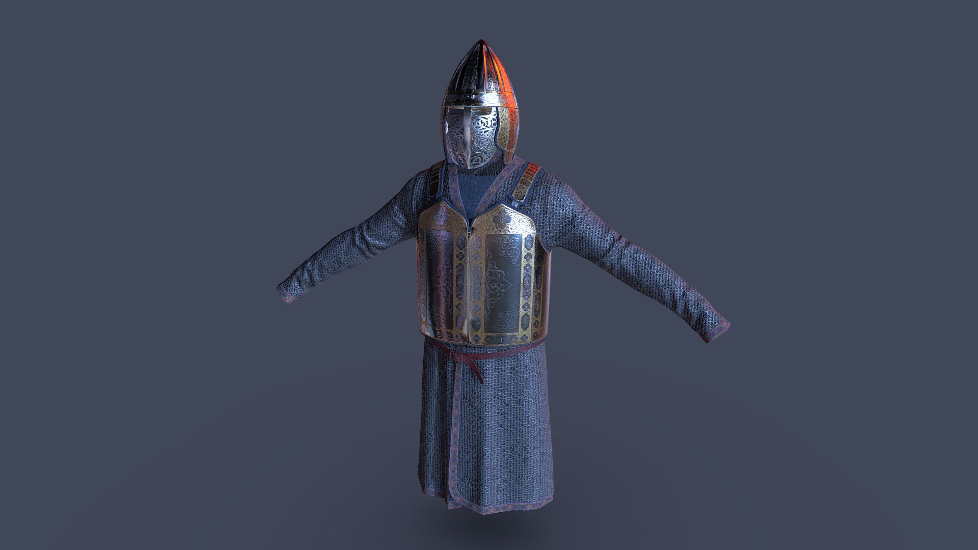 Polish Armour 3d model