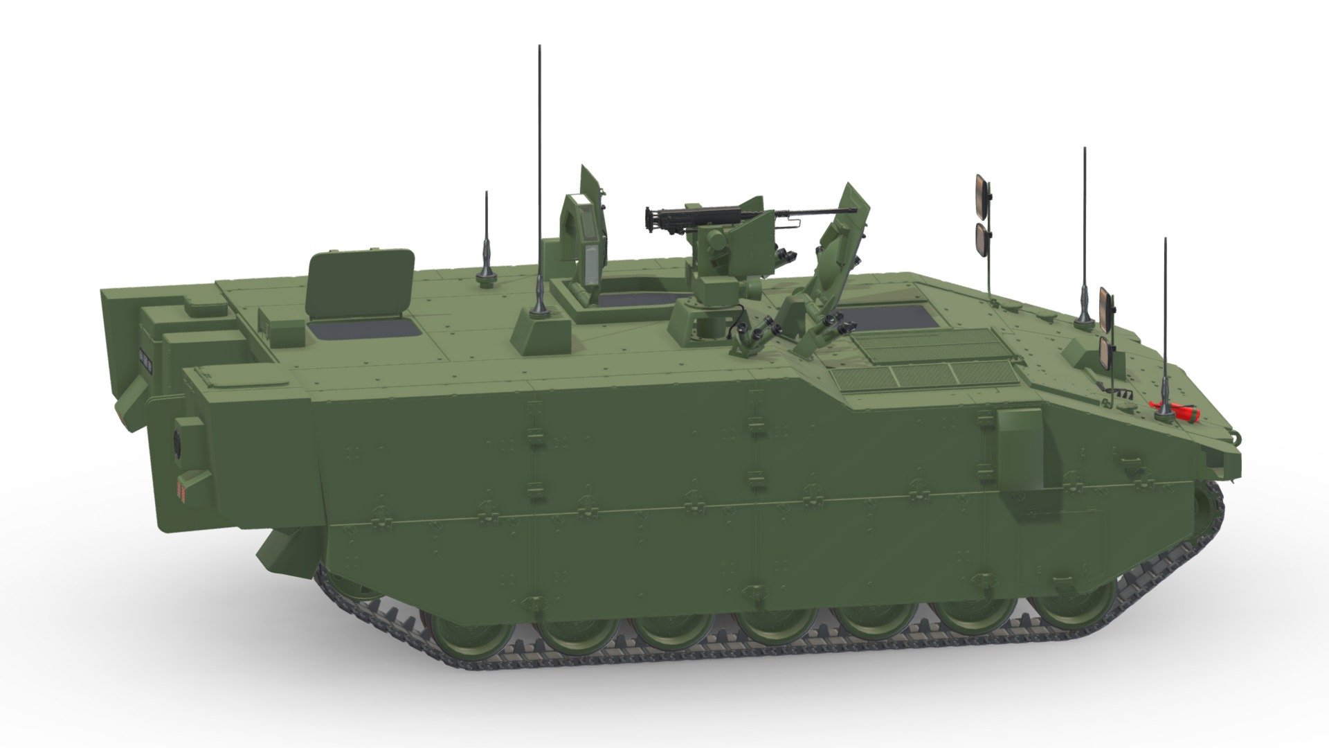 Ares Armoured Vehicle 3d model