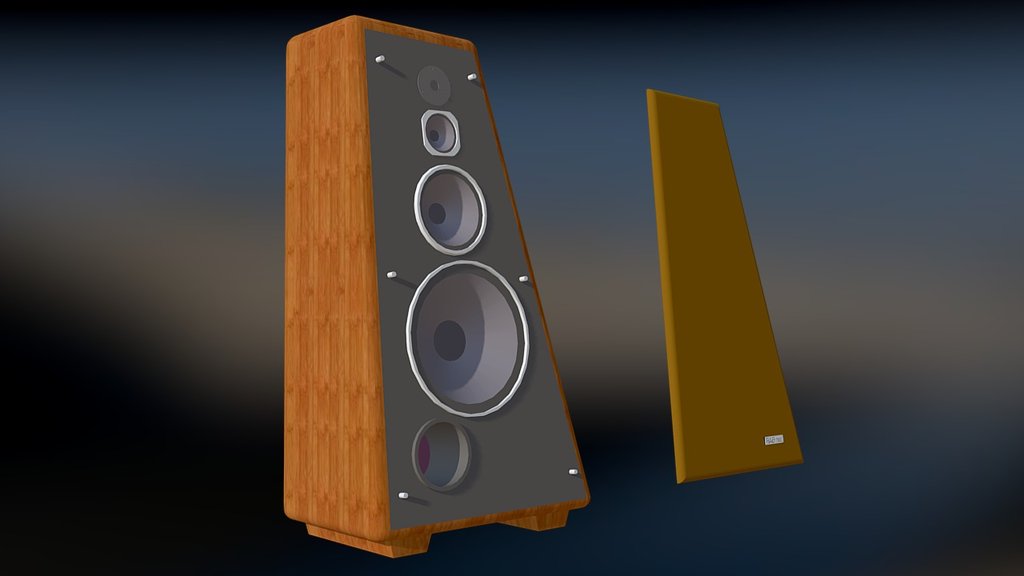 Loudspeaker 3d model