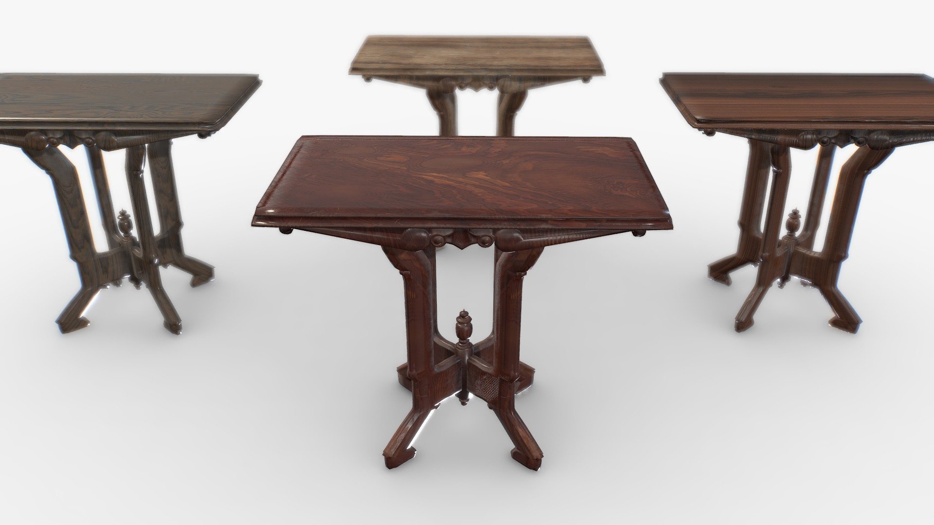 Victorian Side Table 3d model