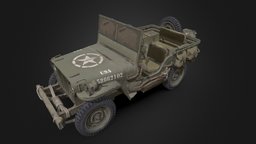 Jeep us army wolrd war 2 1944 Willys MB