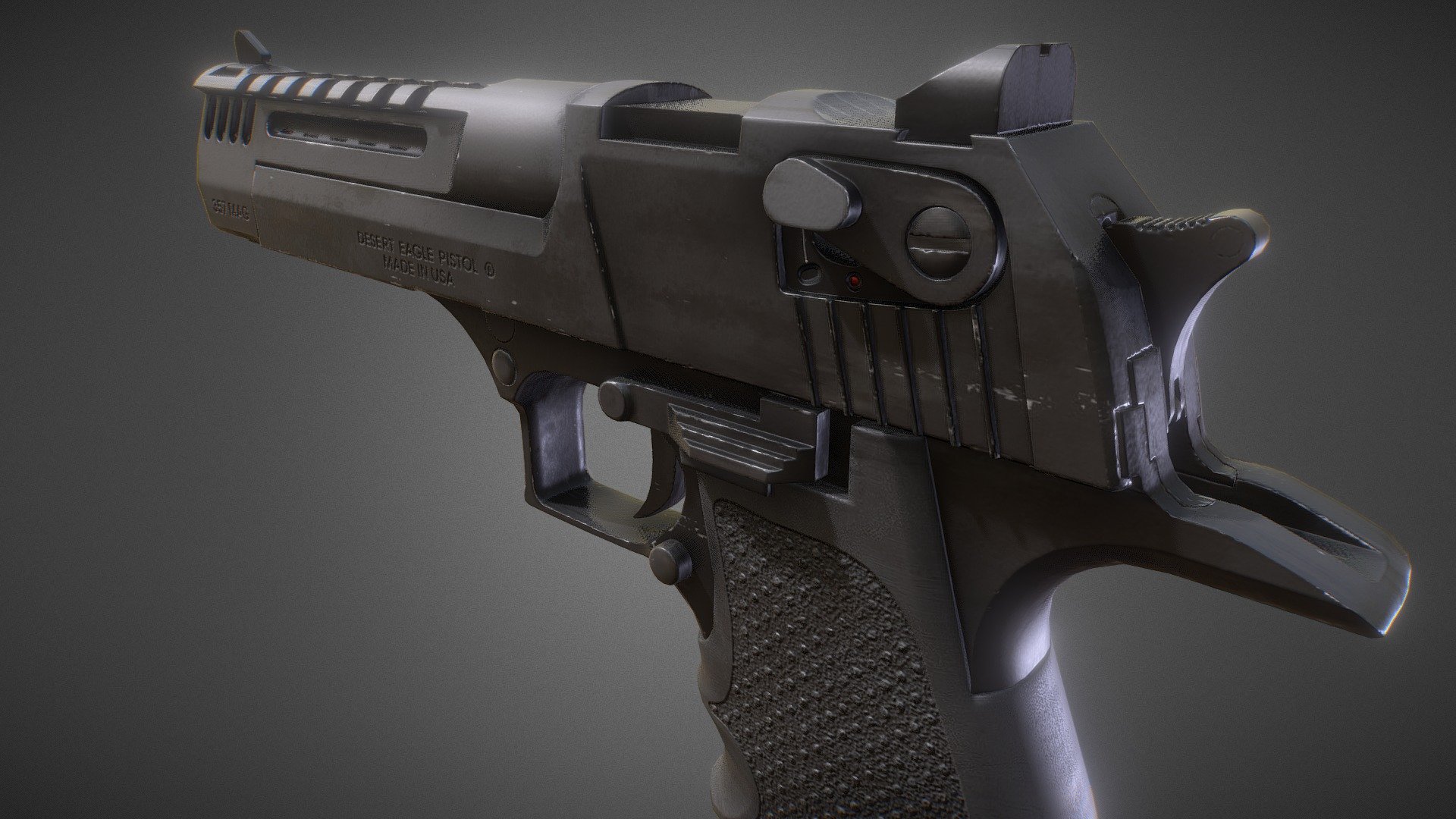 Desert Eagle L5 .357 3d model