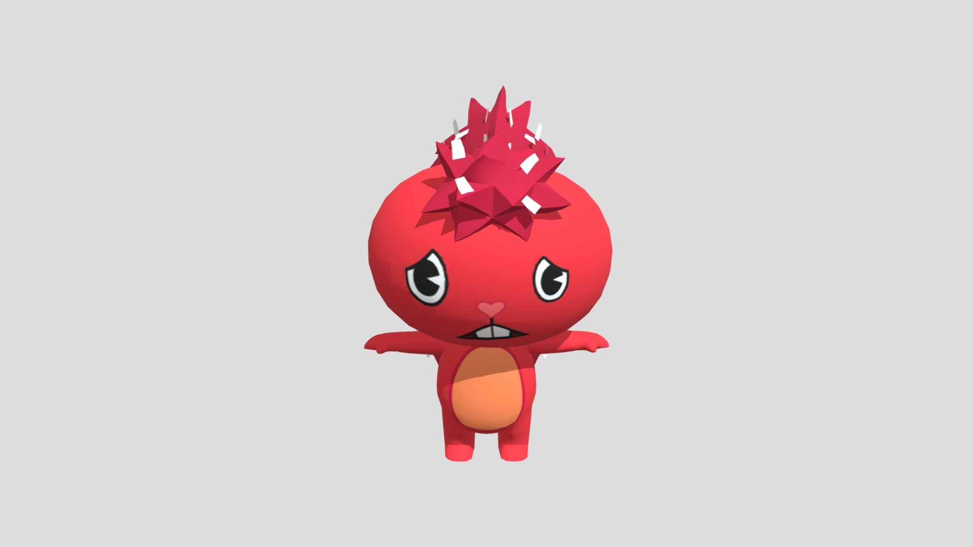 Happy Tree Friends: Flaky 3d model