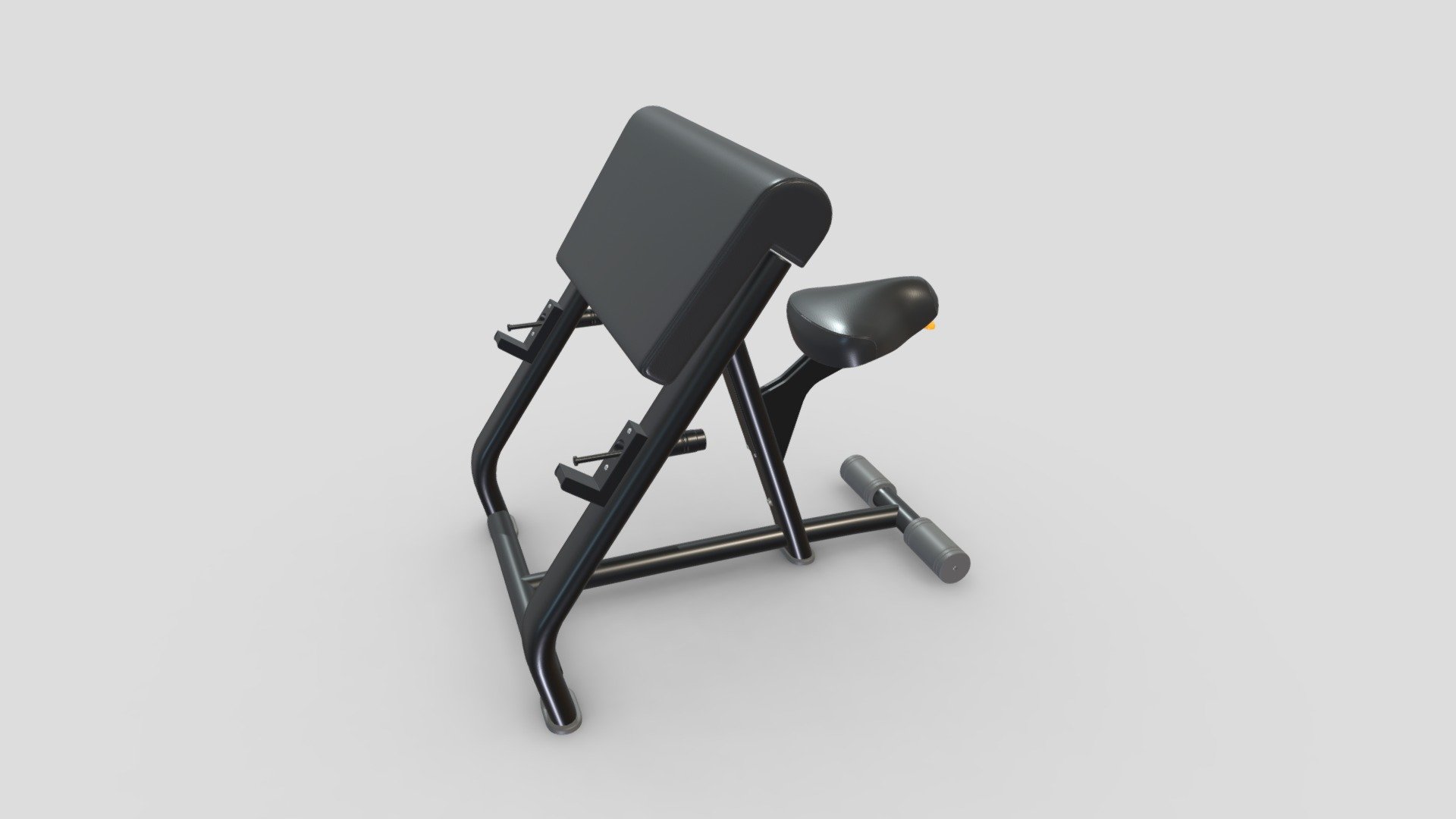 Technogym Pure Scott Bench 3d model