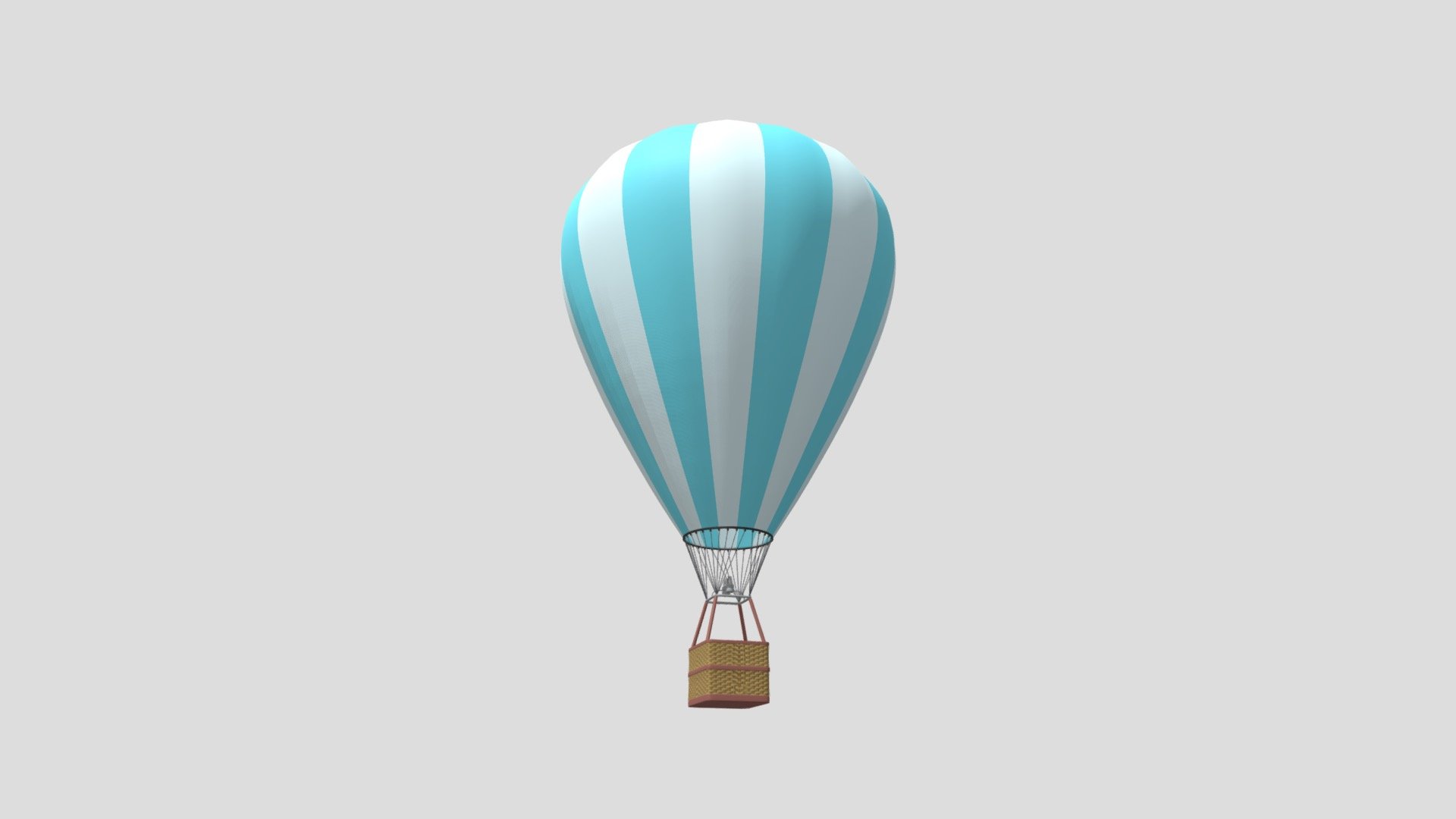 Hot Air Balloon 3d model